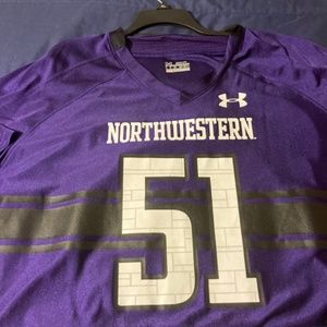 Northwestern University Football Jersey #51